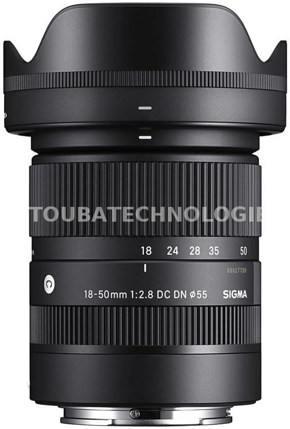 Objectif sigma 18-50mm