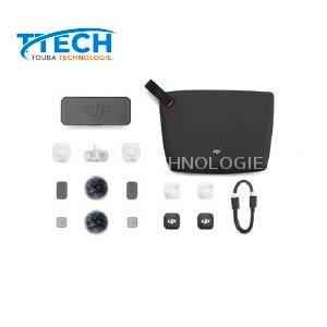 Microphone sans fil Dji Mic Mini 2 Bluetooth 2 TX + 1 Mobile RX + Etui de chargement Noir