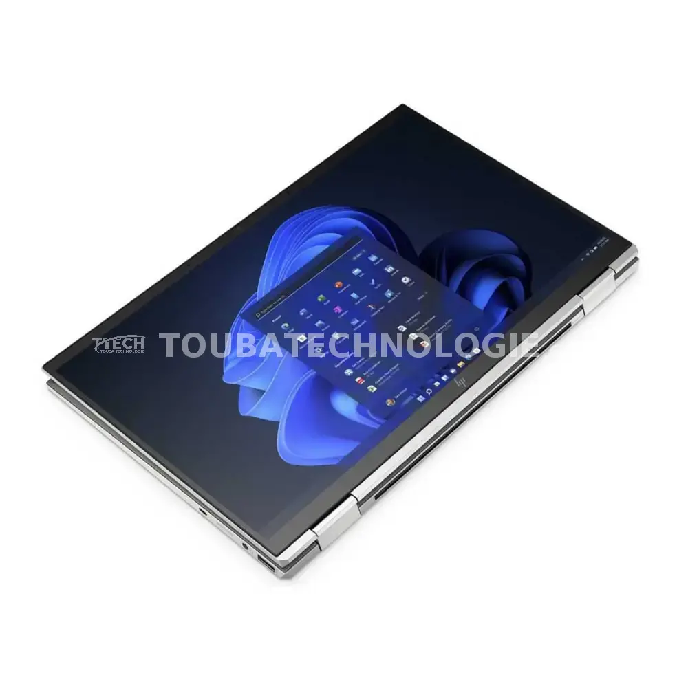 HP élite X360 1040 G8 Core i7vpro de 11th Gen processeur 2.3Ghz Disque SSD 512go, ram 16go, Écran 14 pouces full HD, Tactile Utilisable comme tablette Anti-reflet clavier rétro-éclairage