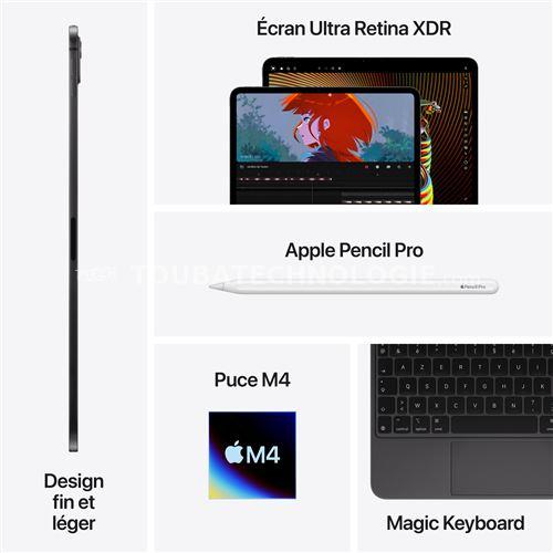 Apple iPad Pro 13" Puce Apple M4 256 Go