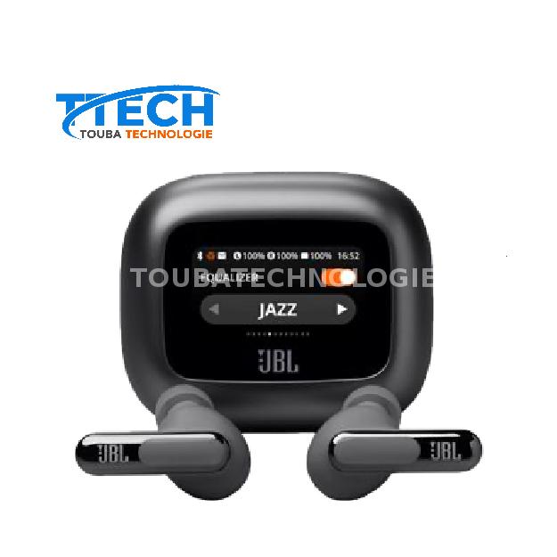 Ecouteurs sans fil Bluetooth JBL Live Beam 3 avec réduction de bruit Noir